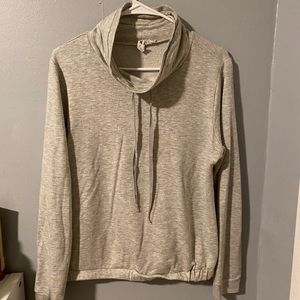 Cowl neck sweatshirt